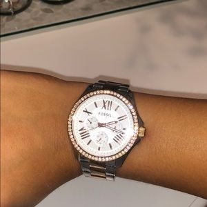 Fossil women’s watch.